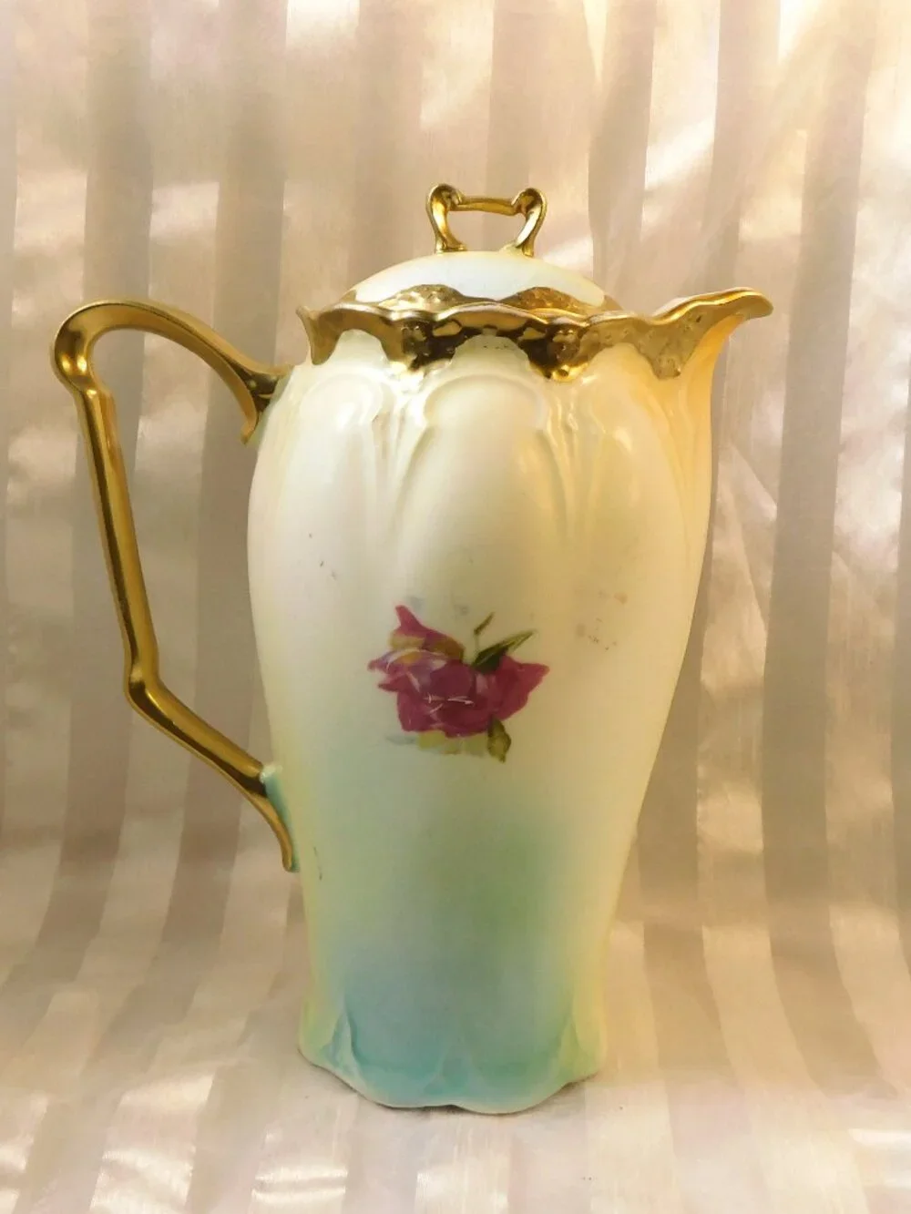 Signed Atlas Brand Coffee Pot, Teapot, Chocolate Pot # 2889